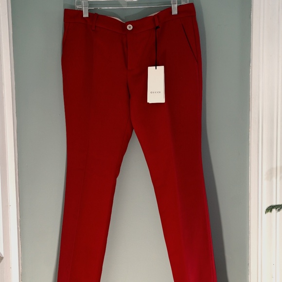GUCCI Italy Contemporary Red  Dress Designer - Picture 1 of 8